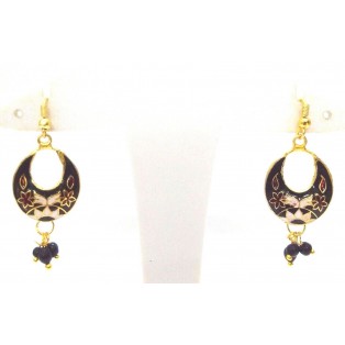 Meenakari Minakari Enamel Jhumka Jhumki Handmade Earrings Jewelry Drop Long AE96